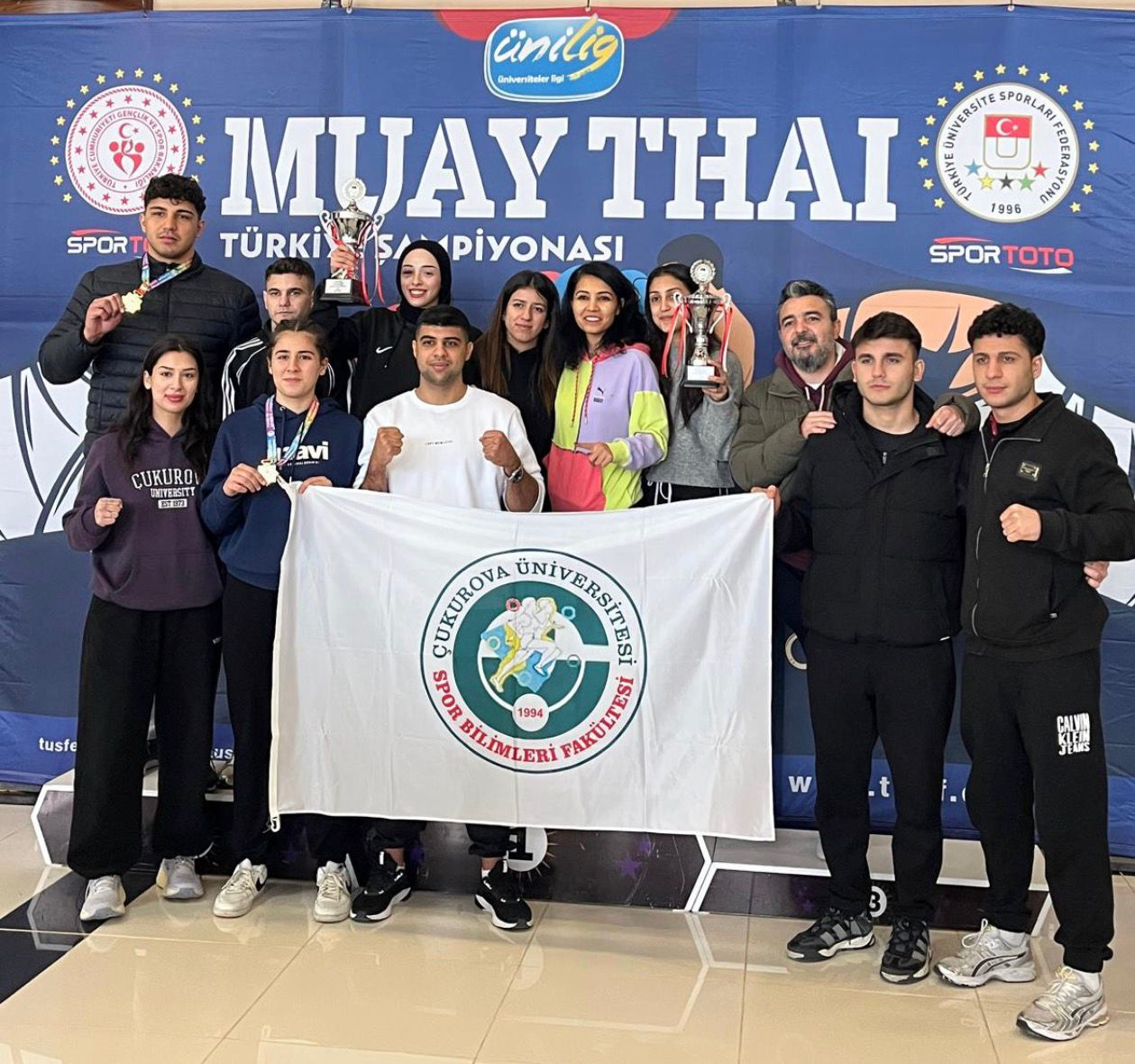 Türkiye Üniversite Sporları Federasyonu tarafından 13-16 Şubat tarihleri arasında Burdur'da düzenlenen Ünilig Muaythai Türkiye Şampiyonası'nda sporcularımızdan büyük başarı.
